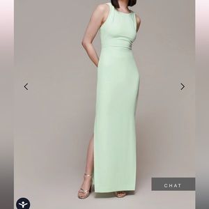 Whistles Tie Back Maxi Dress